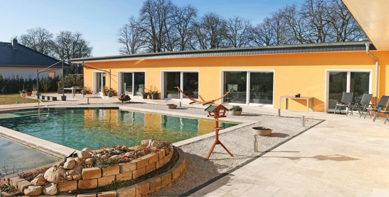 Ferienhaus Zum Imker Velten Buitenkant foto